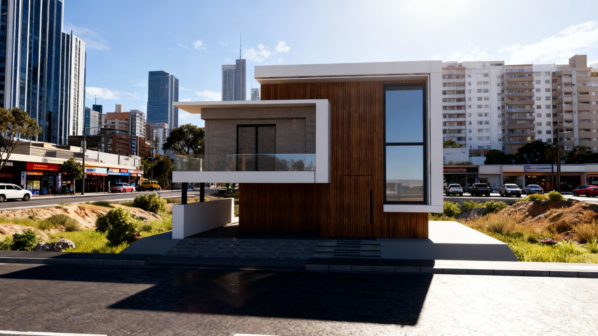 AI Cityscape Rendering